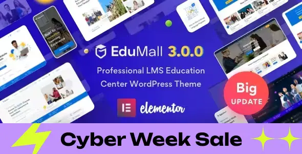 EduMall – Professional LMS Education Center WordPress Theme