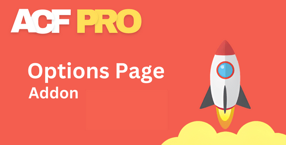 Advanced Custom Fields Options Page Addon