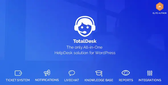 TotalDesk Helpdesk, Live Chat, Knowledge Base & Ticket System