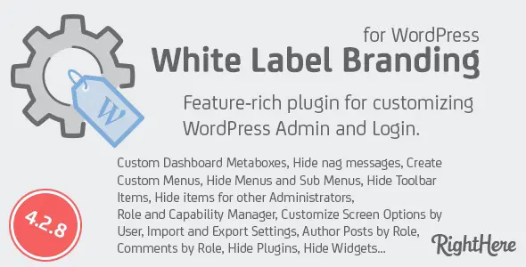 White Label Branding for WordPress