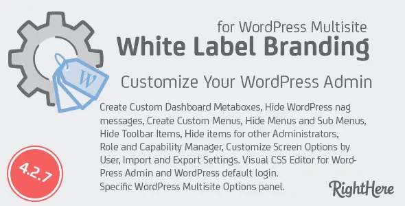 White Label Branding for WordPress Multisite