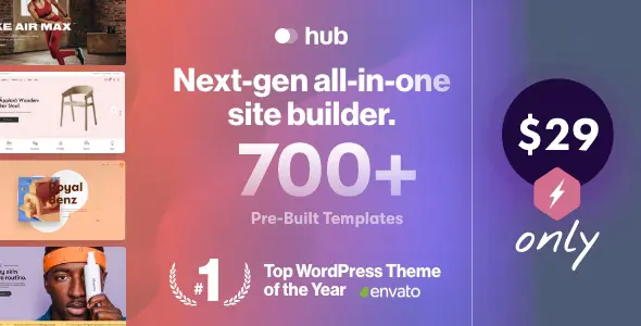 Hub - Responsive Multi-Purpose WordPress Theme