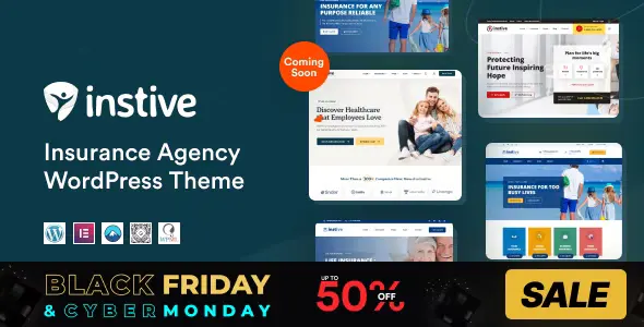 Instive Insurance WordPress Theme