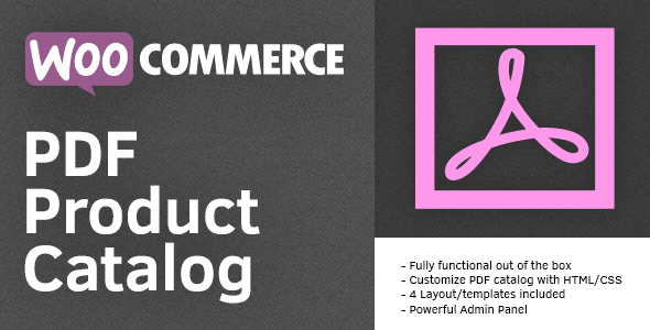 PDF Product Catalog for WooCommerce | Products