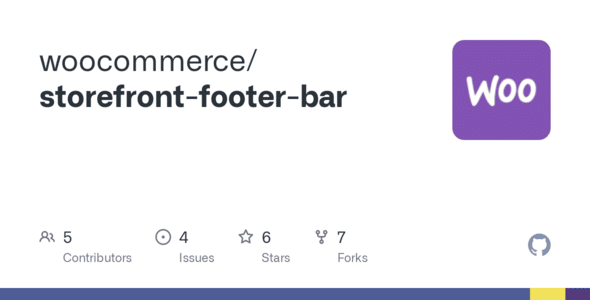 Storefront Footer Bar