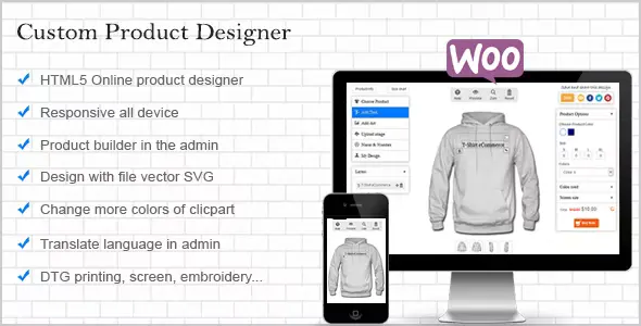 WooCommerce Custom Product Designer