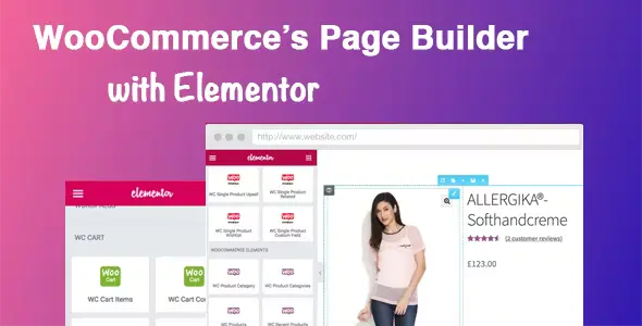 WooCommerce Page Builder For Elementor