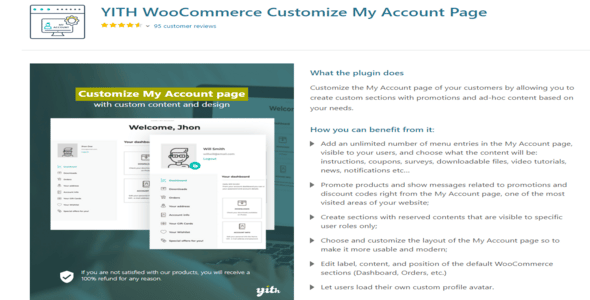 YITH WooCommerce Customize My Account Page Premium