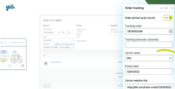 YITH WooCommerce Order Tracking Premium