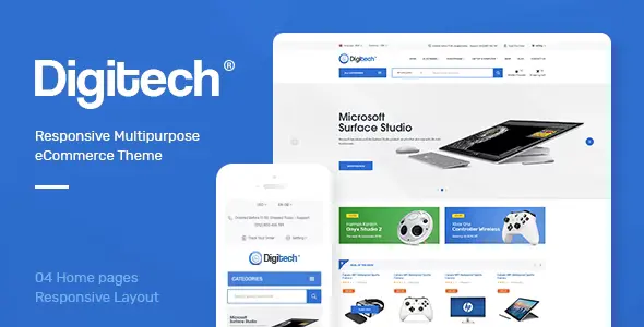 Digitech – Technology Theme for WooCommerce WordPress