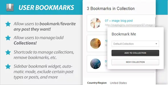 UserPro – WordPress User Bookmarks Add-on