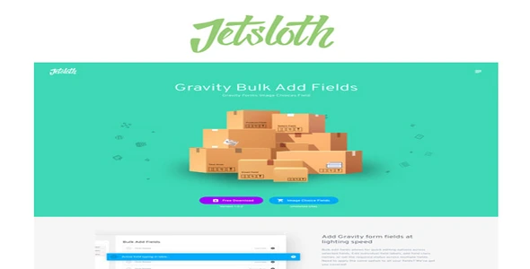 Jetsloth – Gravity Forms Bulk Add FieldsJetsloth – Gravity Forms Bulk Add Fields