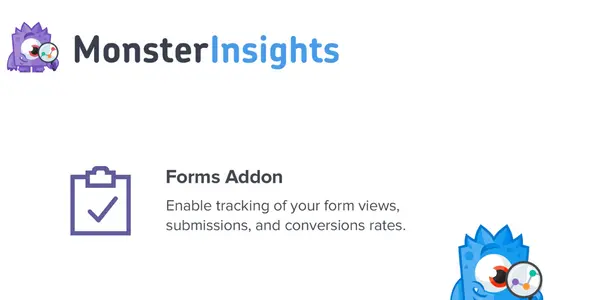 MonsterInsights – Forms Tracking Addon