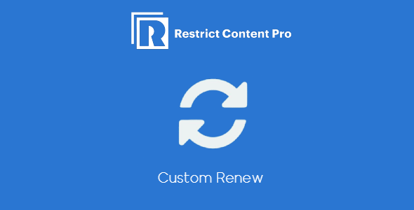 Restrict Content Pro - Custom Renewe