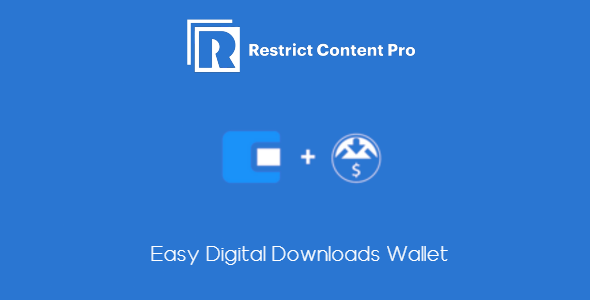 Restrict Content Pro - Easy Digital Downloads Wallet