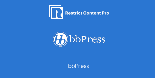 Restrict Content Pro - bbPress