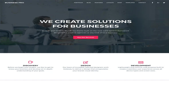 StudioPress Business Pro Genesis WordPress Theme