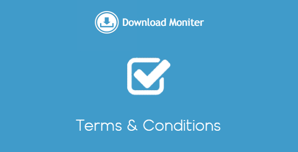 Terms & Conditions - Download Monitor