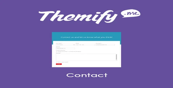 Themify Builder Contact