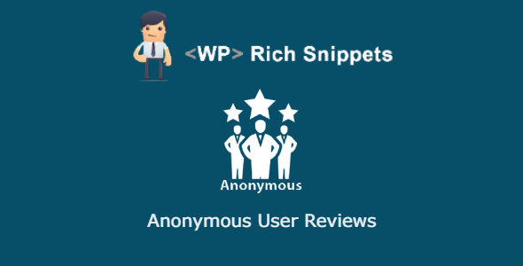 WP Rich Snippets - Anonymous User Reviews