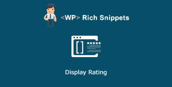 WP Rich Snippets - Display Rating