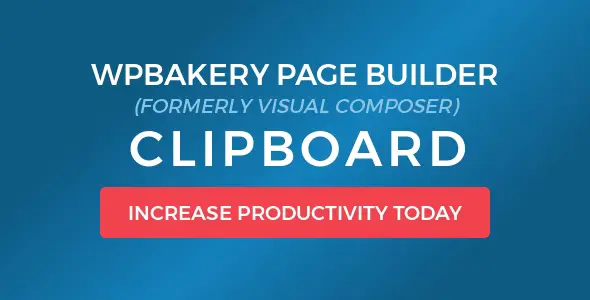 WPBakery Page Builder Clipboard