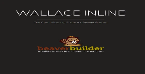 Wallace Inline Front-end Content Editor for Beaver Builder