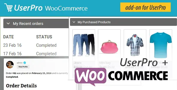 UserPro – WooCommerce Integration