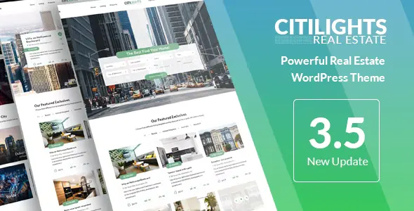 CitiLights – Real Estate WordPress Theme