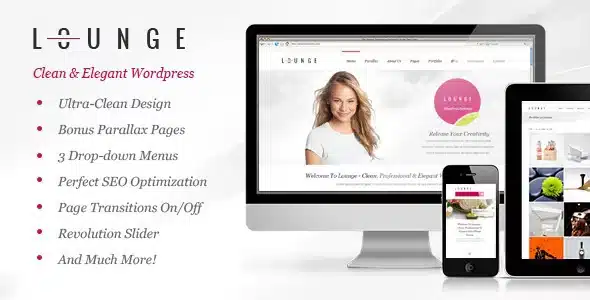 Lounge – Clean Elegant WordPress Theme