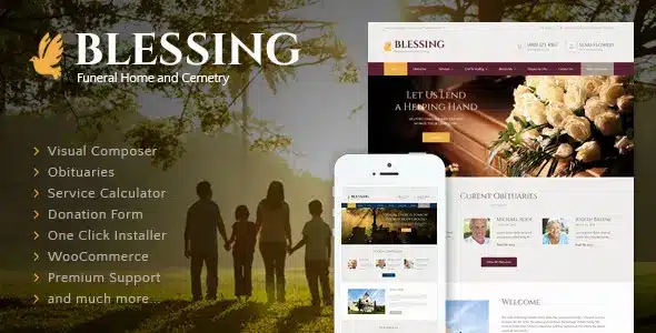 Blessing | Funeral Home WordPress Theme