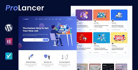 Prolancer | Freelance Marketplace WordPress theme