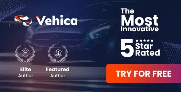 Vehica – Car Dealer & Automotive Listing