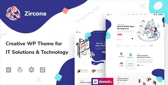 Zircona – IT Solutions & Technology WordPress Theme