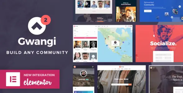 Gwangi – PRO Multi-Purpose Membership, Social Network – BuddyPress Community Theme