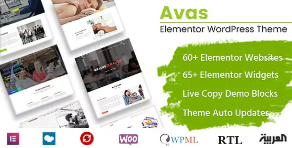 Avas - Elementor WordPress Theme