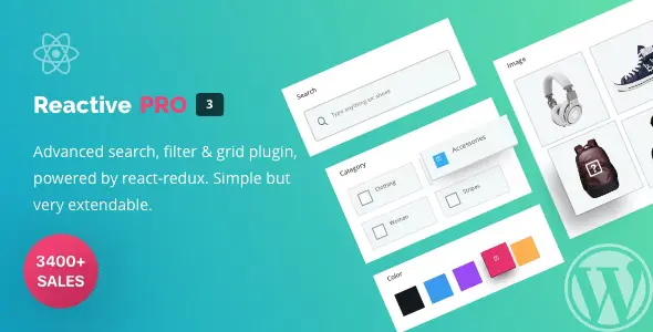Reactive Pro – Advanced WordPress Search Filter Map & Grid