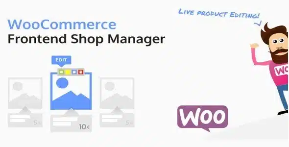 WooCommerce Frontend Shop Manager