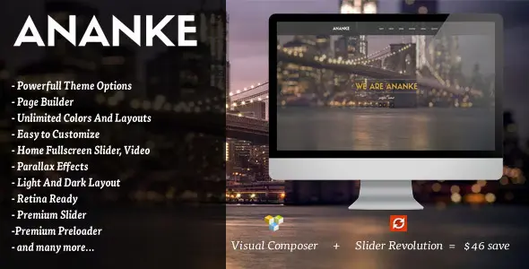 Ananke – One Page Parallax WordPress Theme