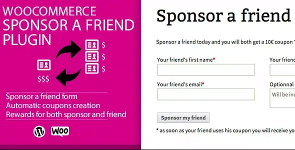 WooCommerce Sponsor a Friend Plugin