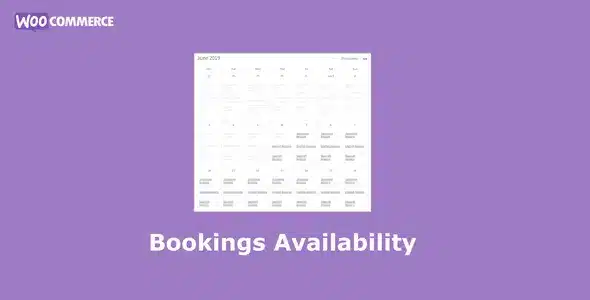 WooCommerce Bookings Availability plugin