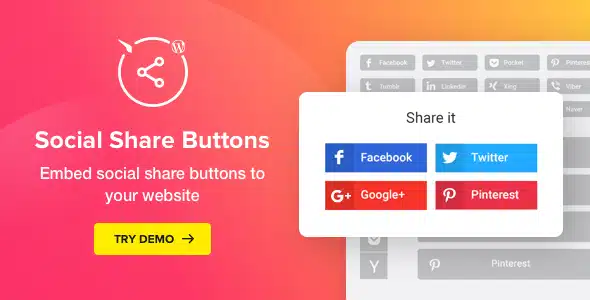 Social Share Buttons WordPress plugins