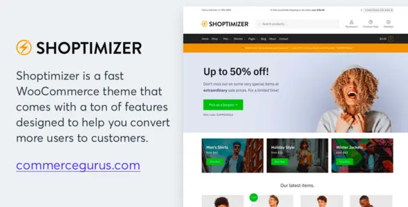 Shoptimizer - Fastest WooCommerce WordPress Themes